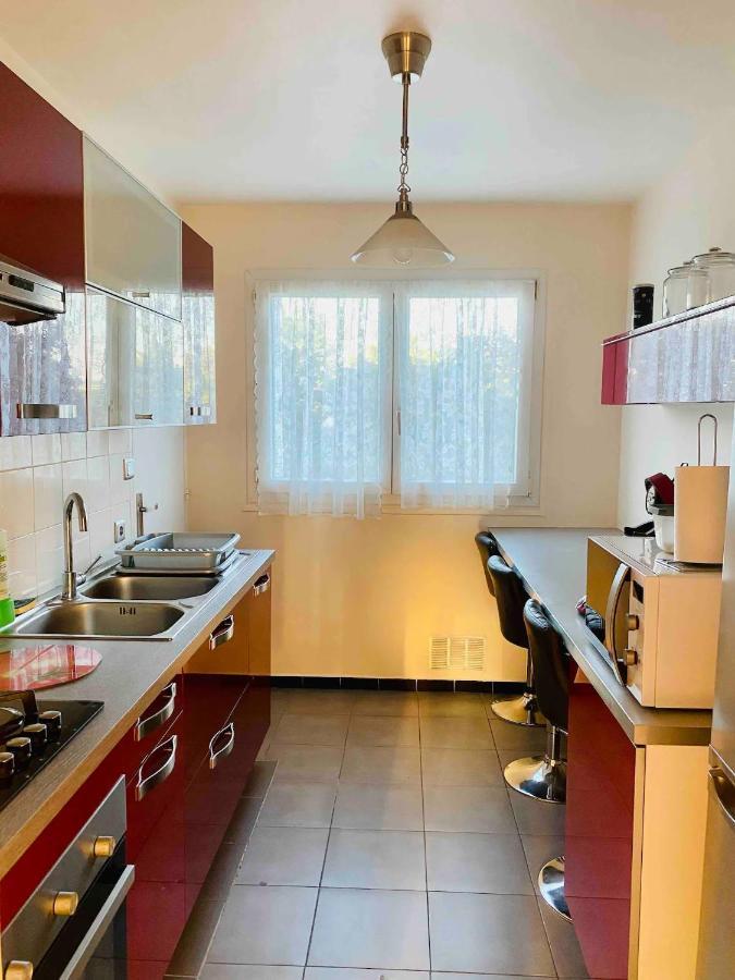Open 24 7 Apartment Parking 15' Paris 3' Athletica Saint-Gratien Eksteriør billede